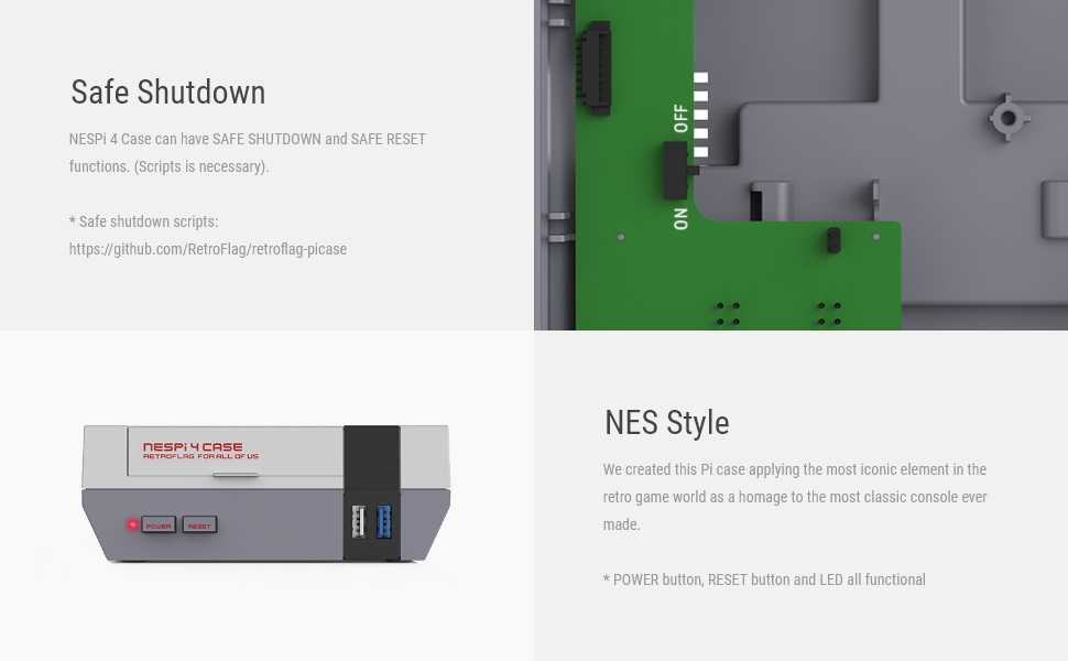 safe shutdown NES Style